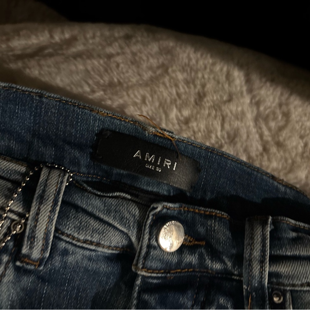 Amiri men’s Blue Jeans